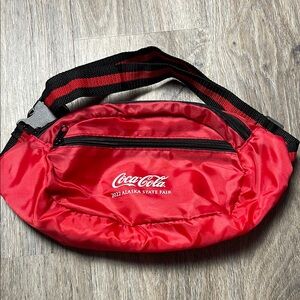 Coca Cola Alaska State Fair Red Fanny Pack
